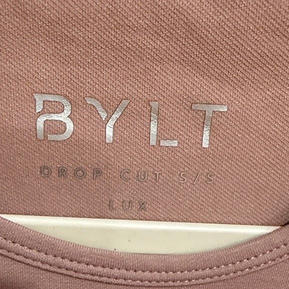 BYLT Basics Men's Shirt in Pink and Dark Purple - Picture 4 of 7